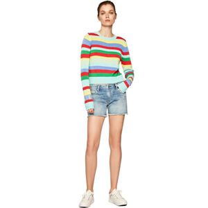 Pepe Jeans dámské džínové šortky Rainbow - 29 (0)